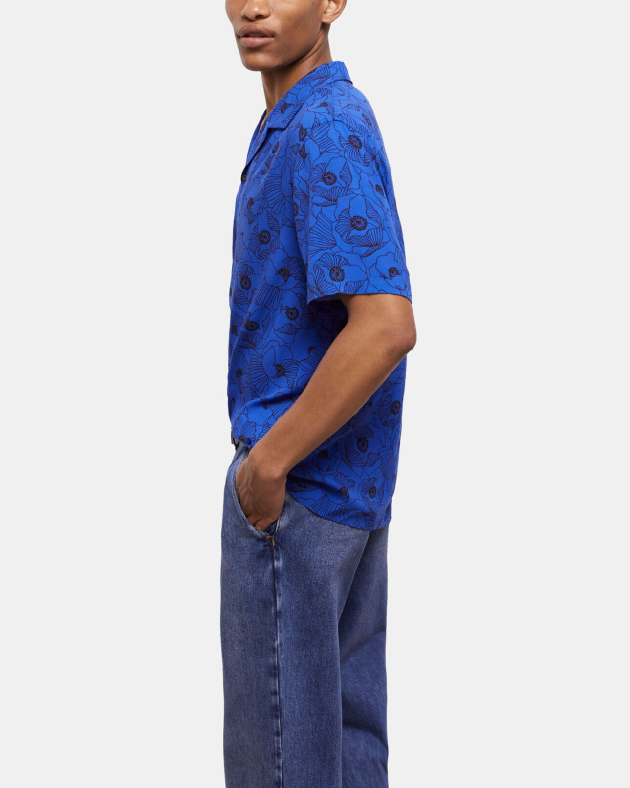 The Kooples HOMME BLUE chemise imprimée