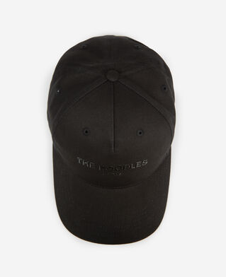 The Kooples MEN BLACK logo black cap