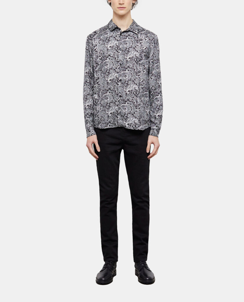 The Kooples HOMME BLACK WHITE chemise imprimée