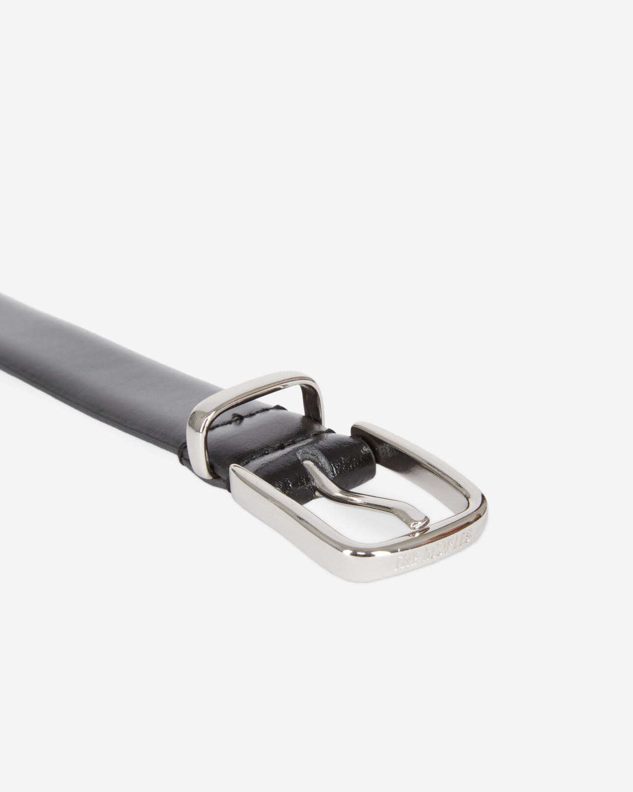 The Kooples H BLACK black brown reversible two-tone leather belt