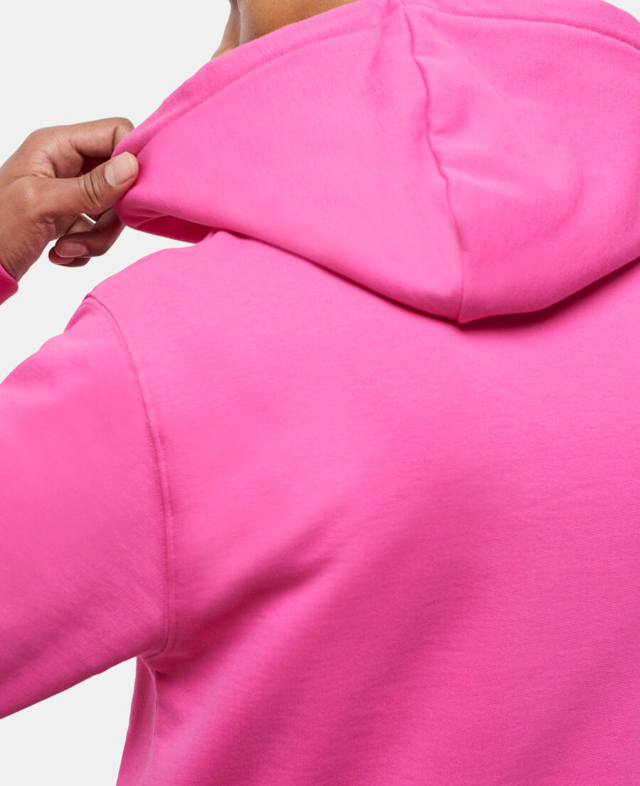 The Kooples HERREN PINK rosa kapuzensweatshirt mit logo