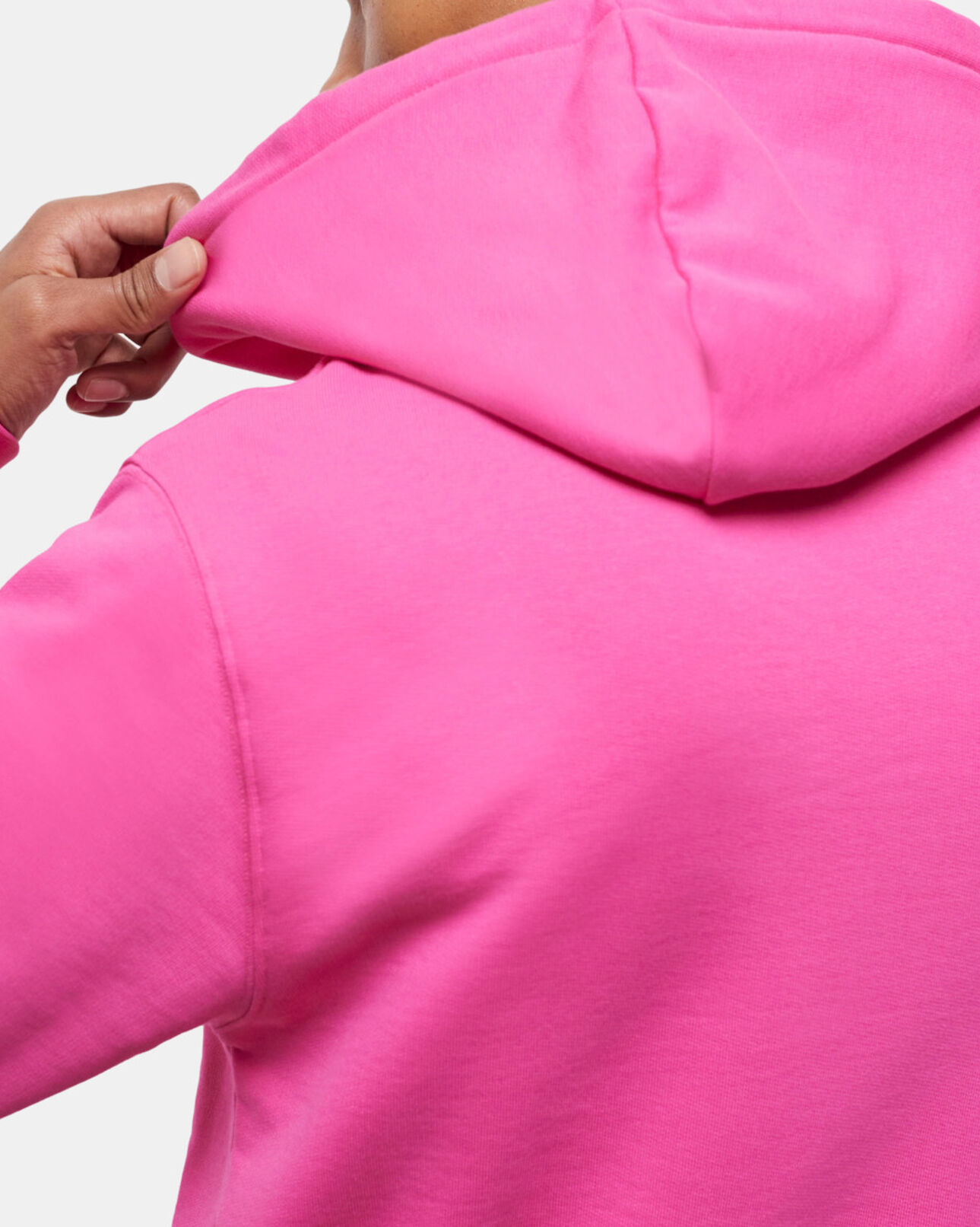 The Kooples HOMME PINK sweatshirt à capuche rose avec logo