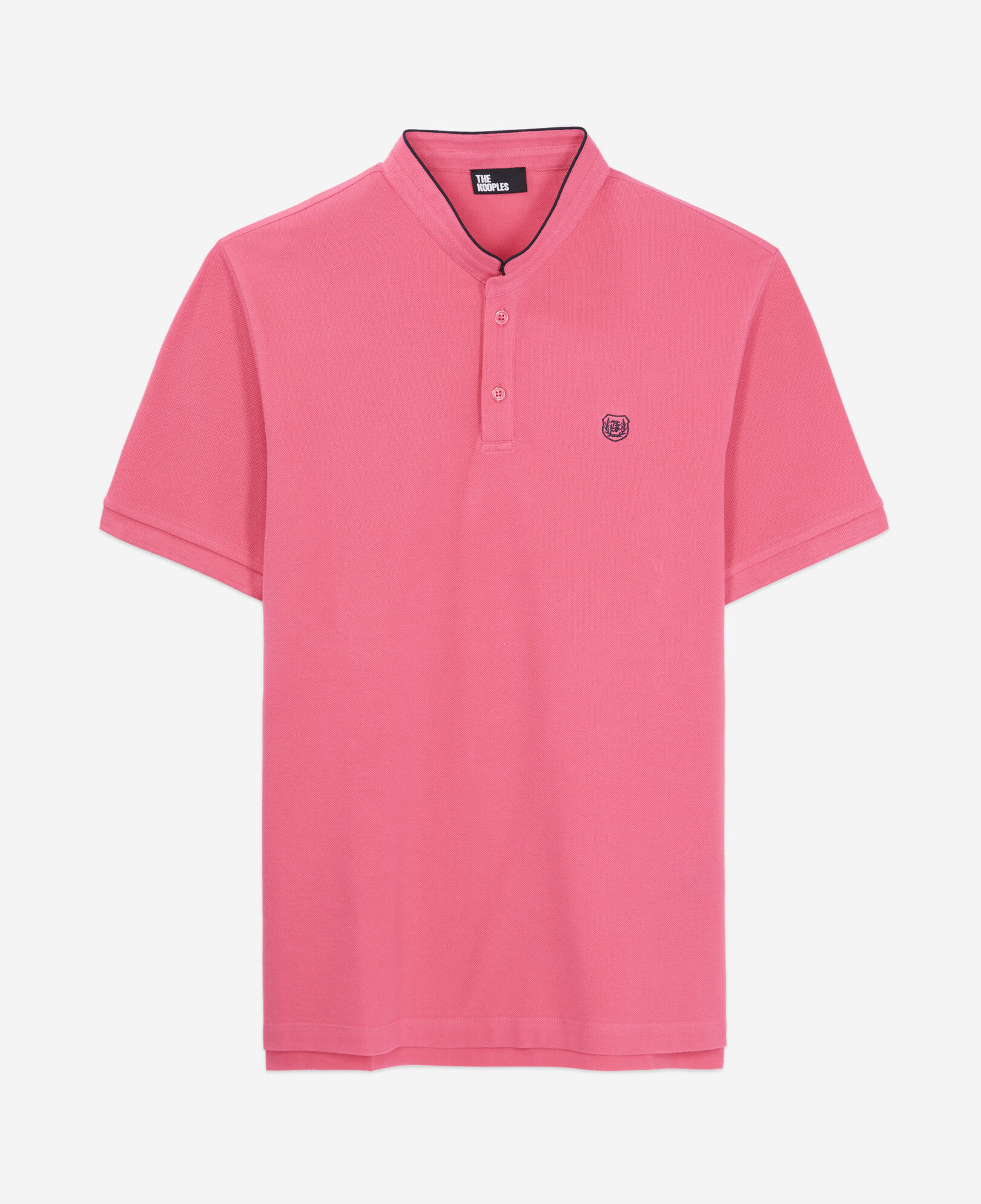 The Kooples HOMME OLD PINK polo rose en coton