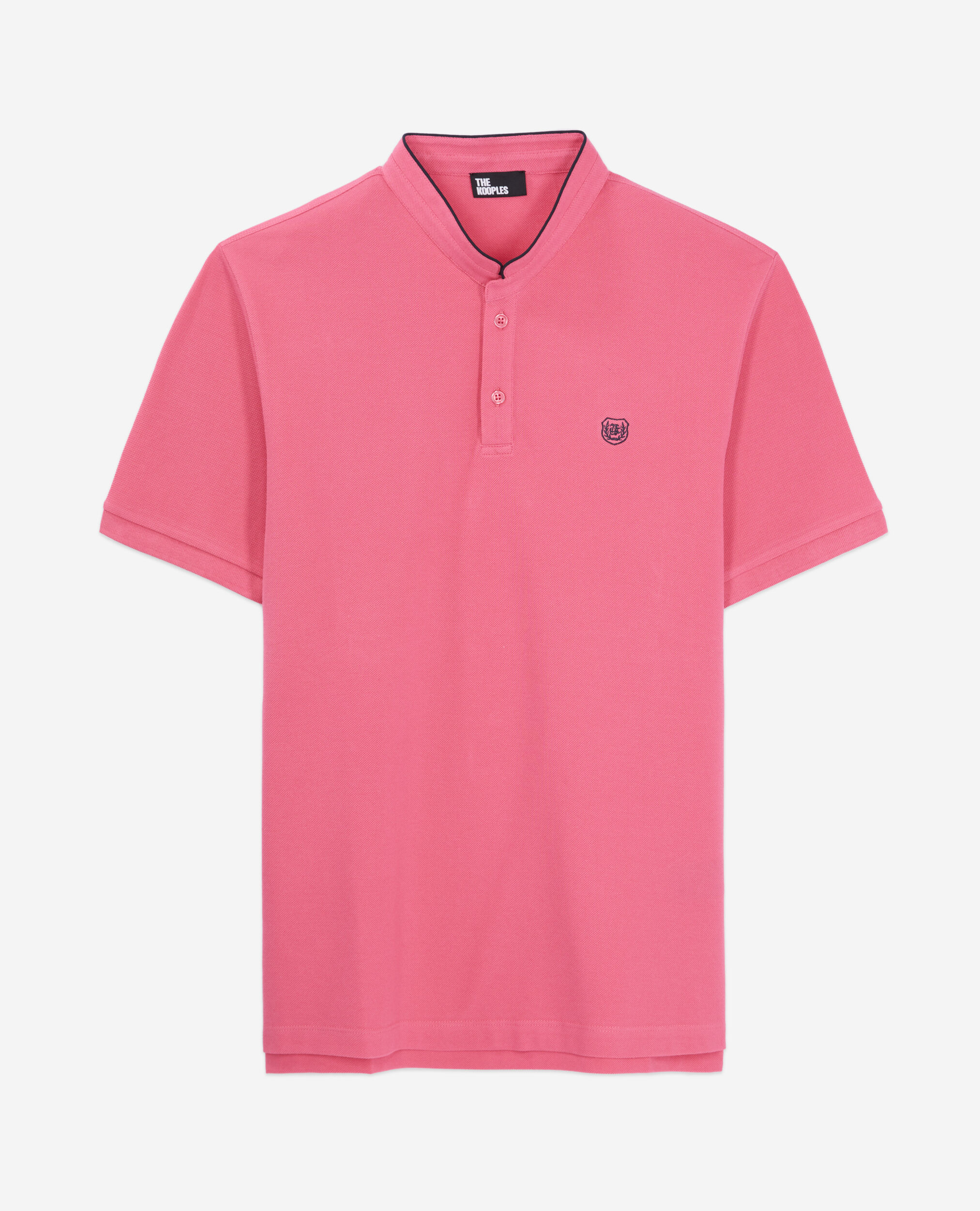 Polo rose en coton, OLD PINK, hi-res image number null