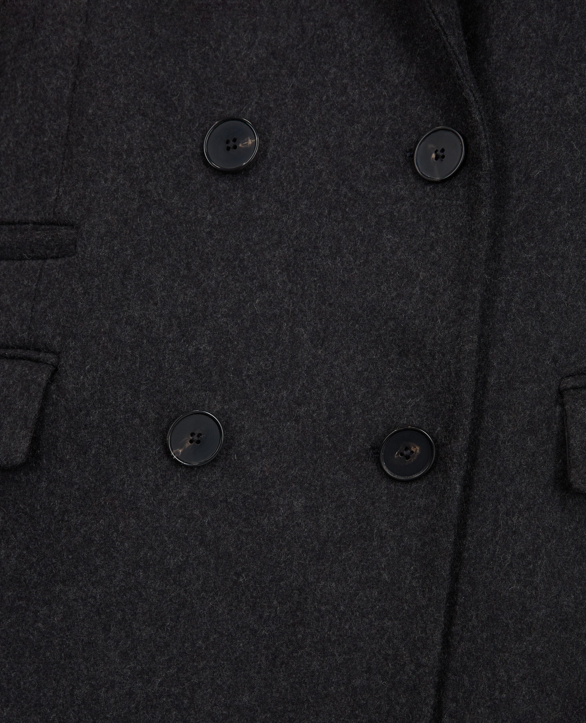 Manteau en laine gris, GREY, hi-res image number null