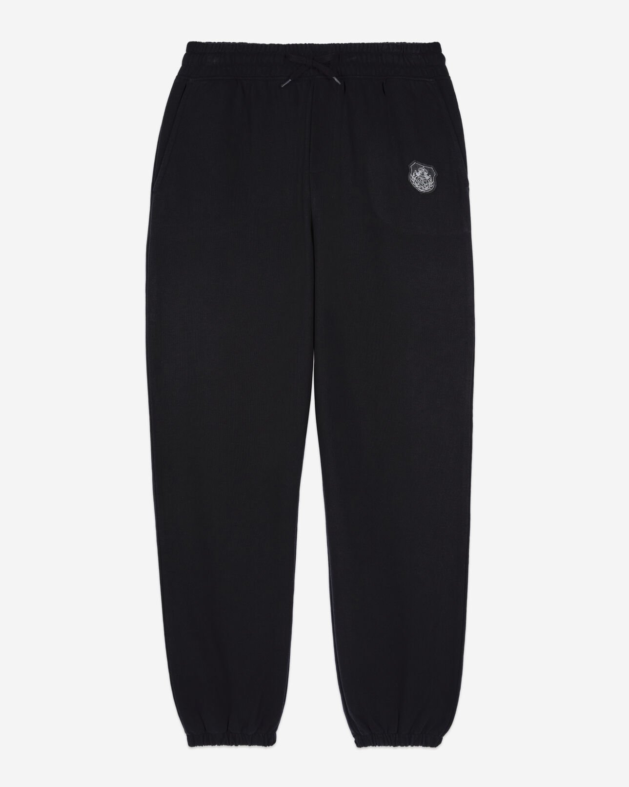 The Kooples MEN BLACK black blazon tracksuit trousers