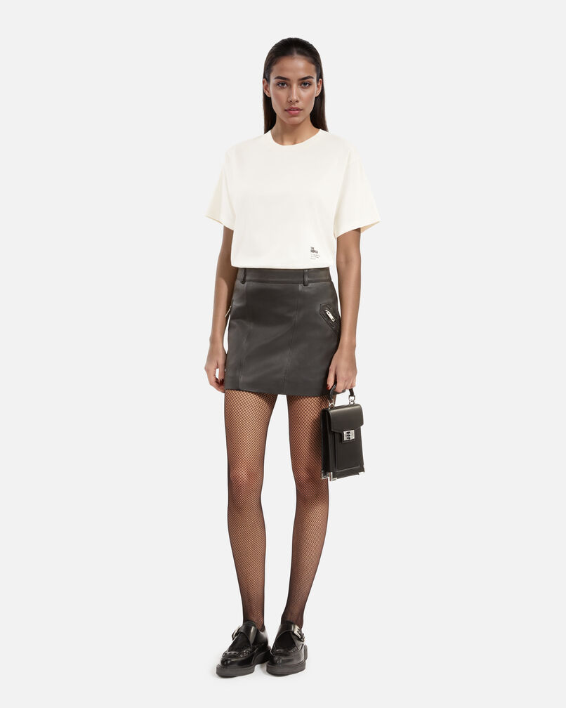 The Kooples FEMME ECRU t-shirt à sérigraphie écru