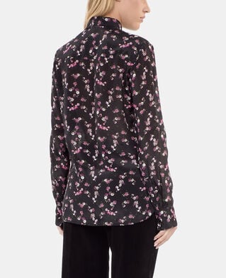 The Kooples DAMEN BLACK hemd mit blumenprint