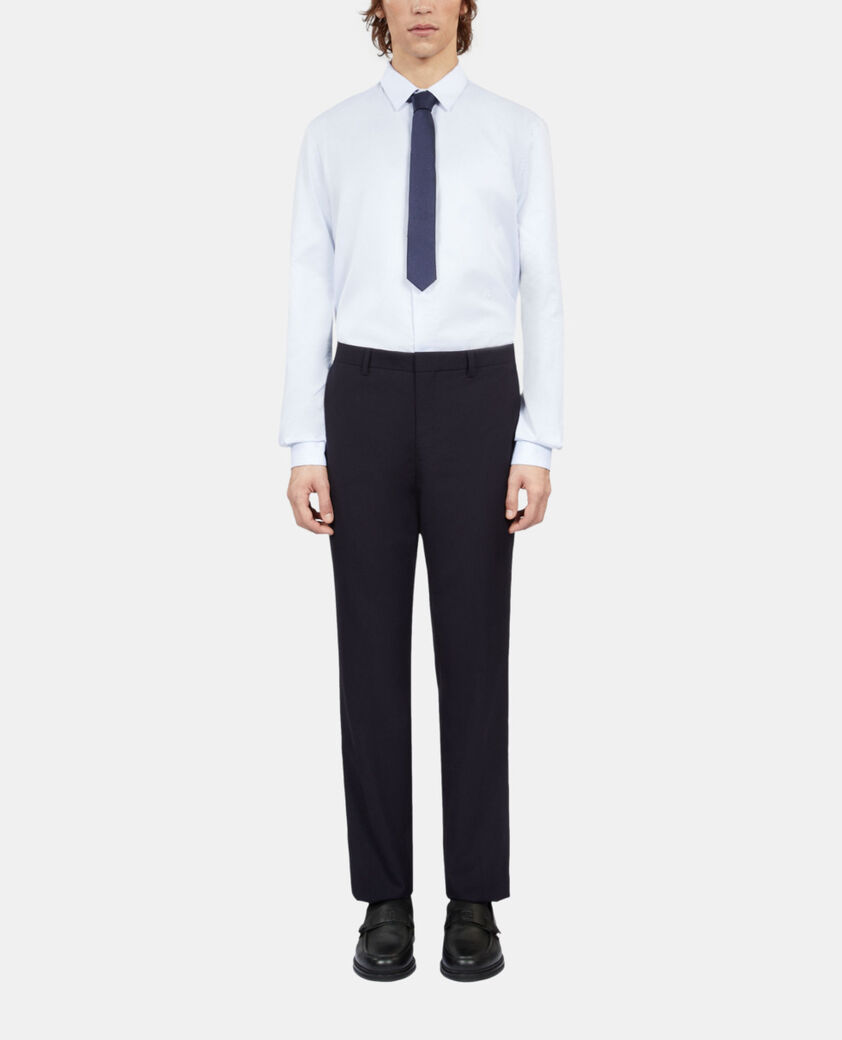 The Kooples H DARK NAVY navy blue wool suit trousers