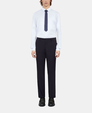 The Kooples H DARK NAVY navy blue wool suit trousers
