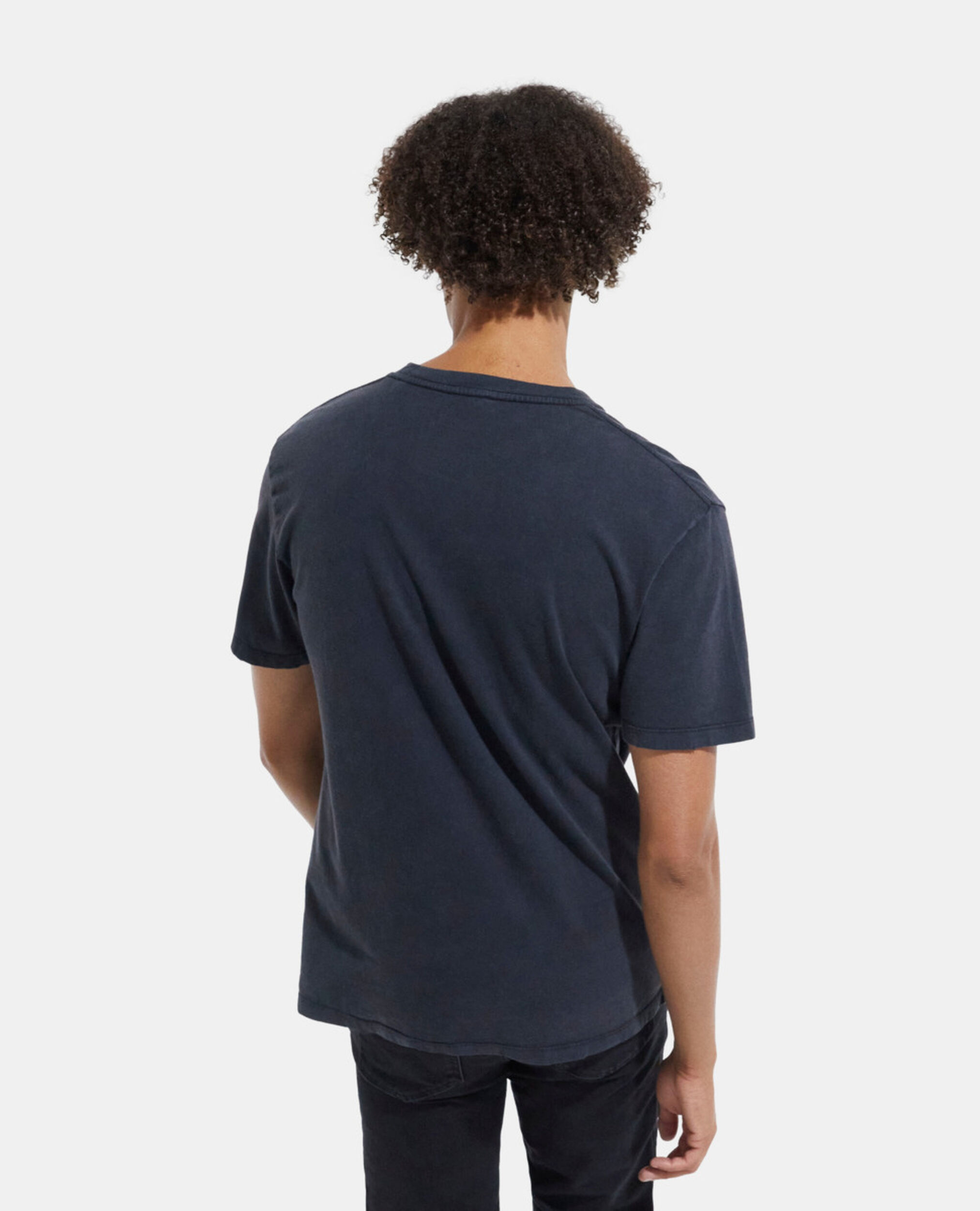T-shirt sérigraphié noir, BLACK, hi-res image number null