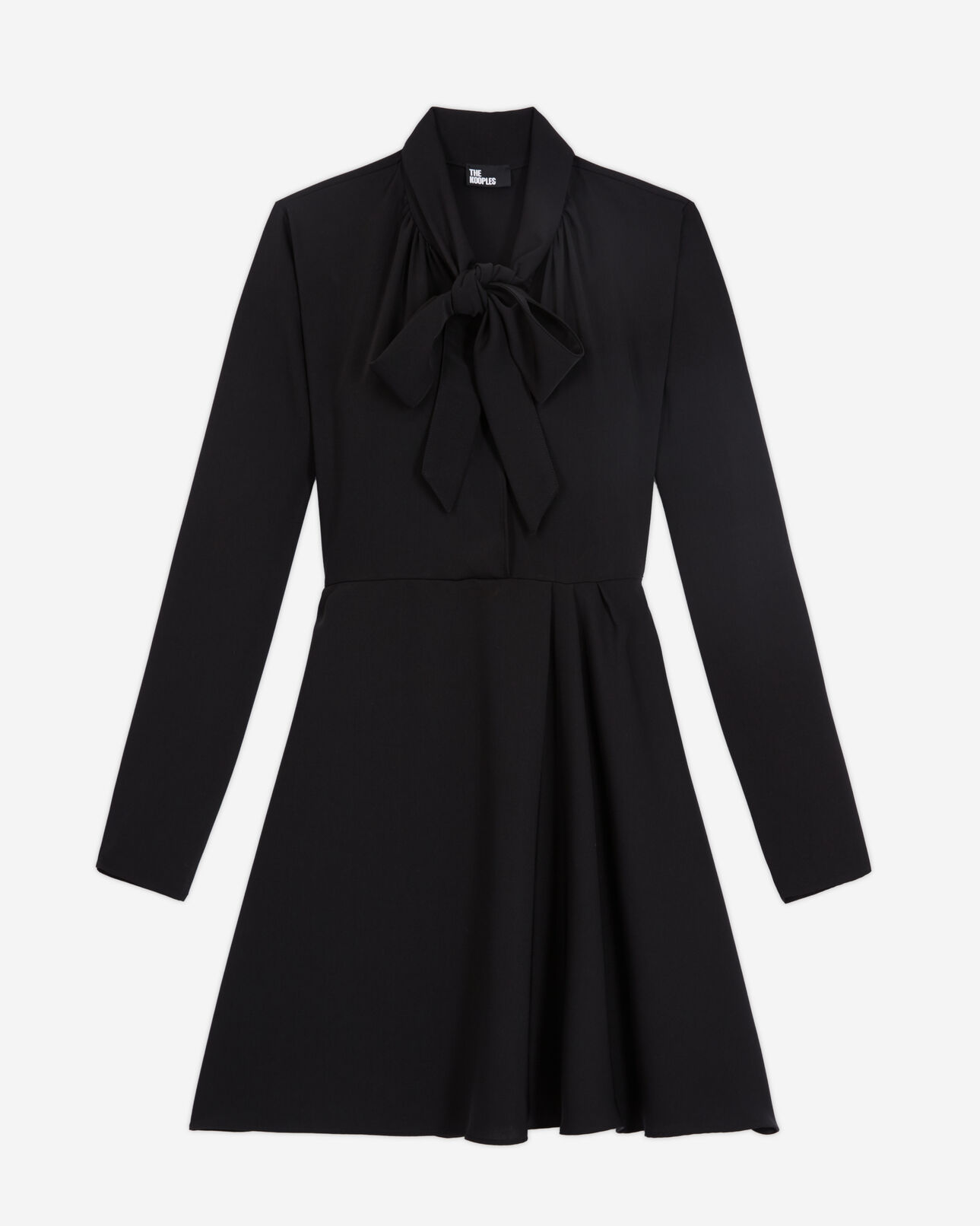 The Kooples FEMME BLACK robe courte noire