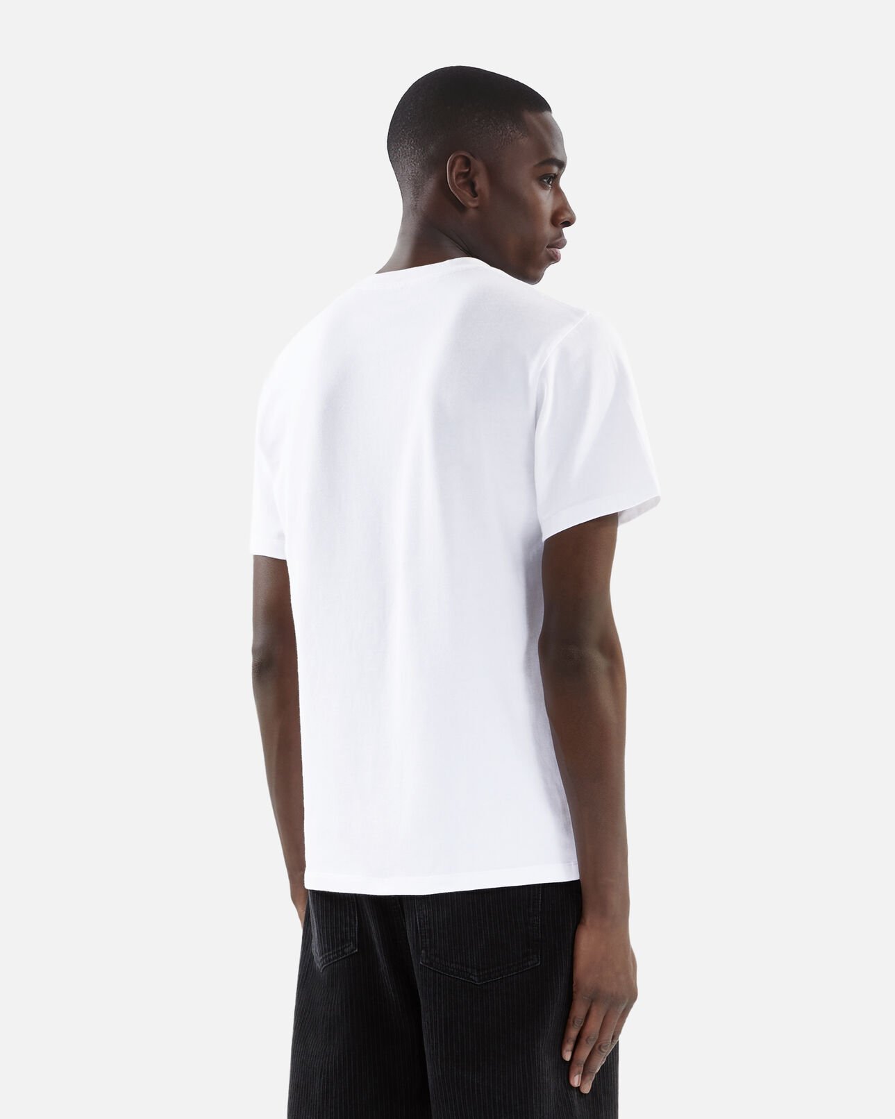 The Kooples HERREN WHITE weißes t-shirt mit butterfly-beflockung