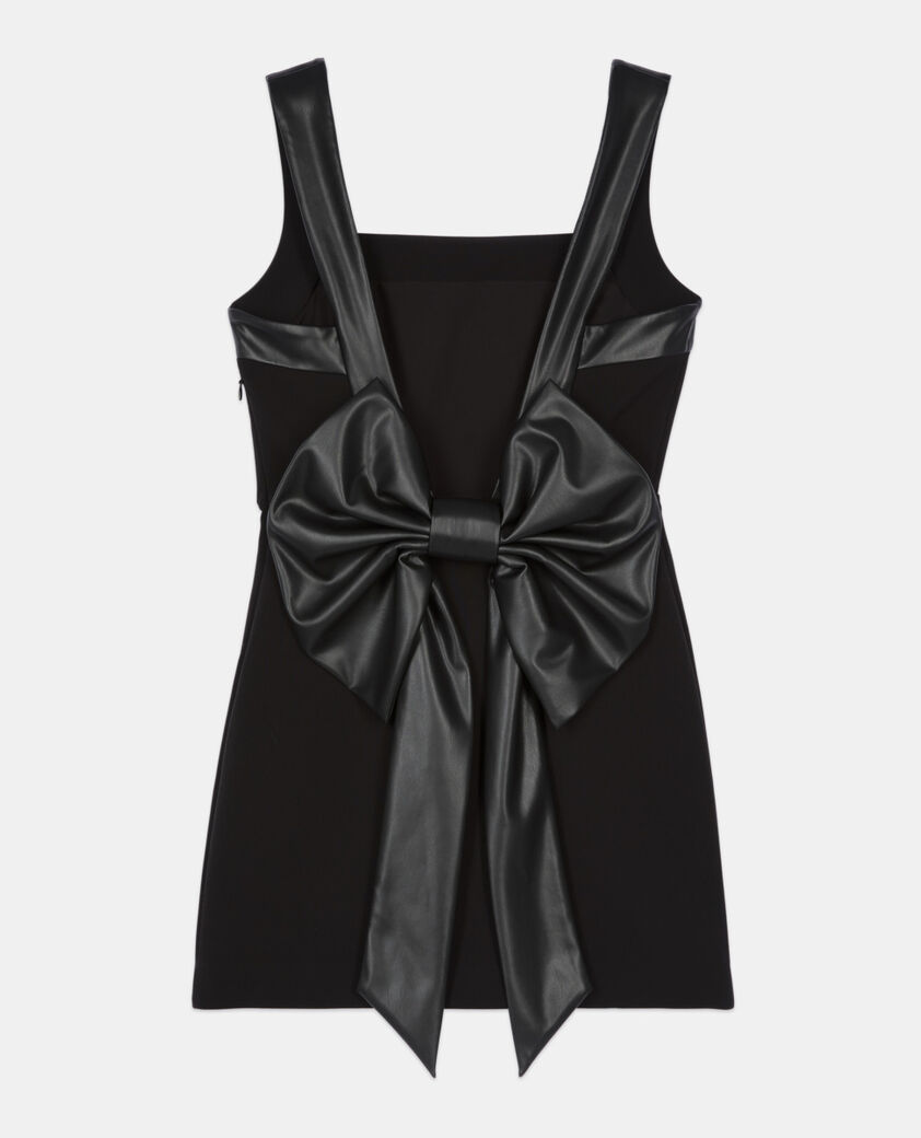 The Kooples FEMME BLACK robe courte noire