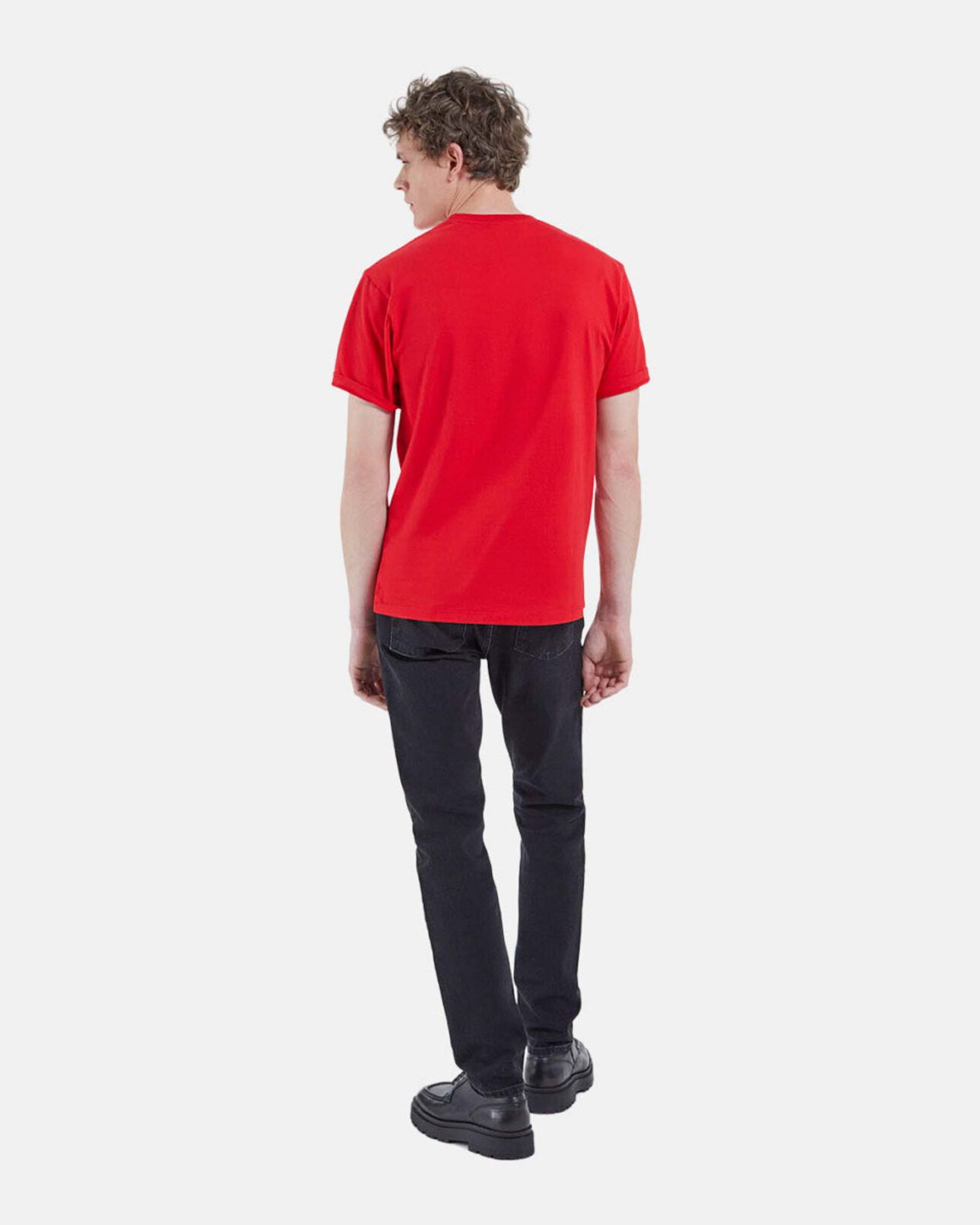 The Kooples MEN RED tiger t-shirt