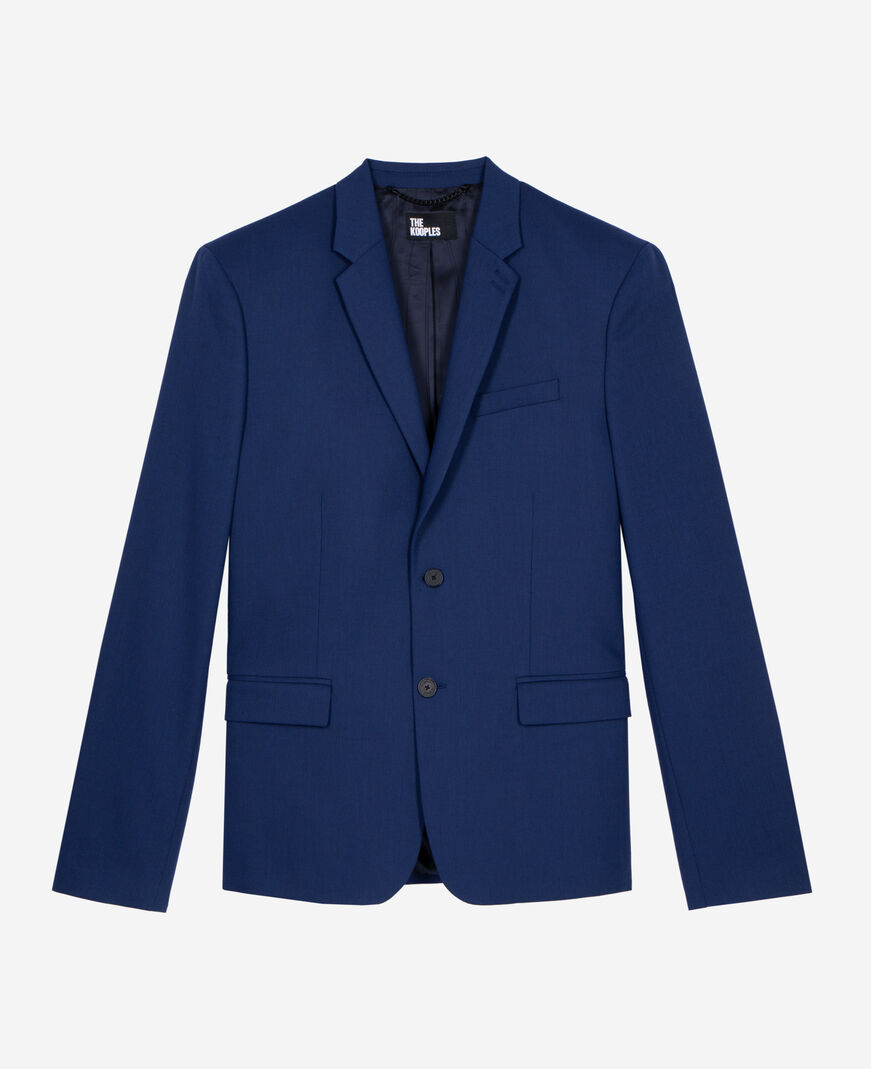 The Kooples HERREN NAVY blaue anzugjacke