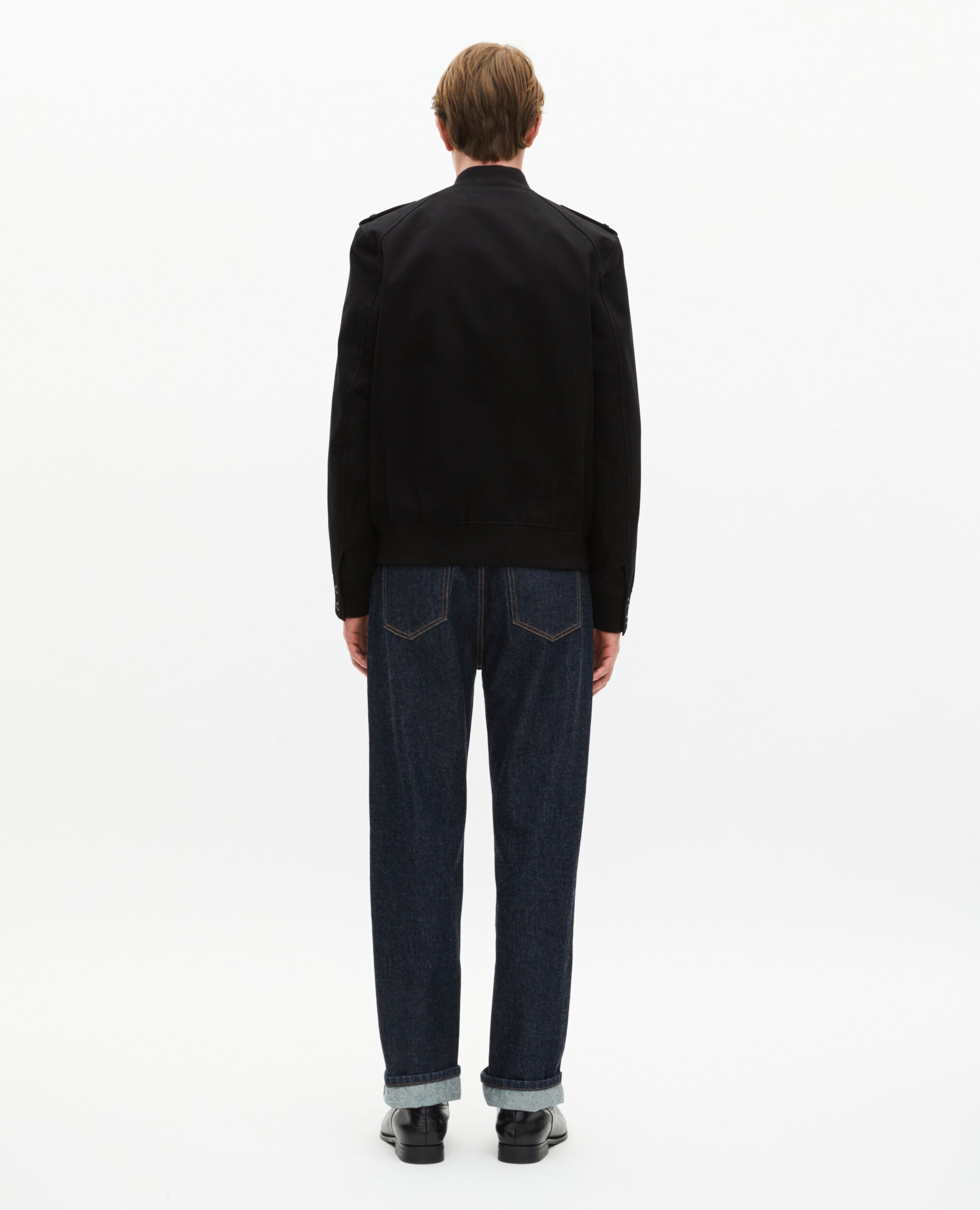 Black teddy jacket, BLACK, hi-res image number null