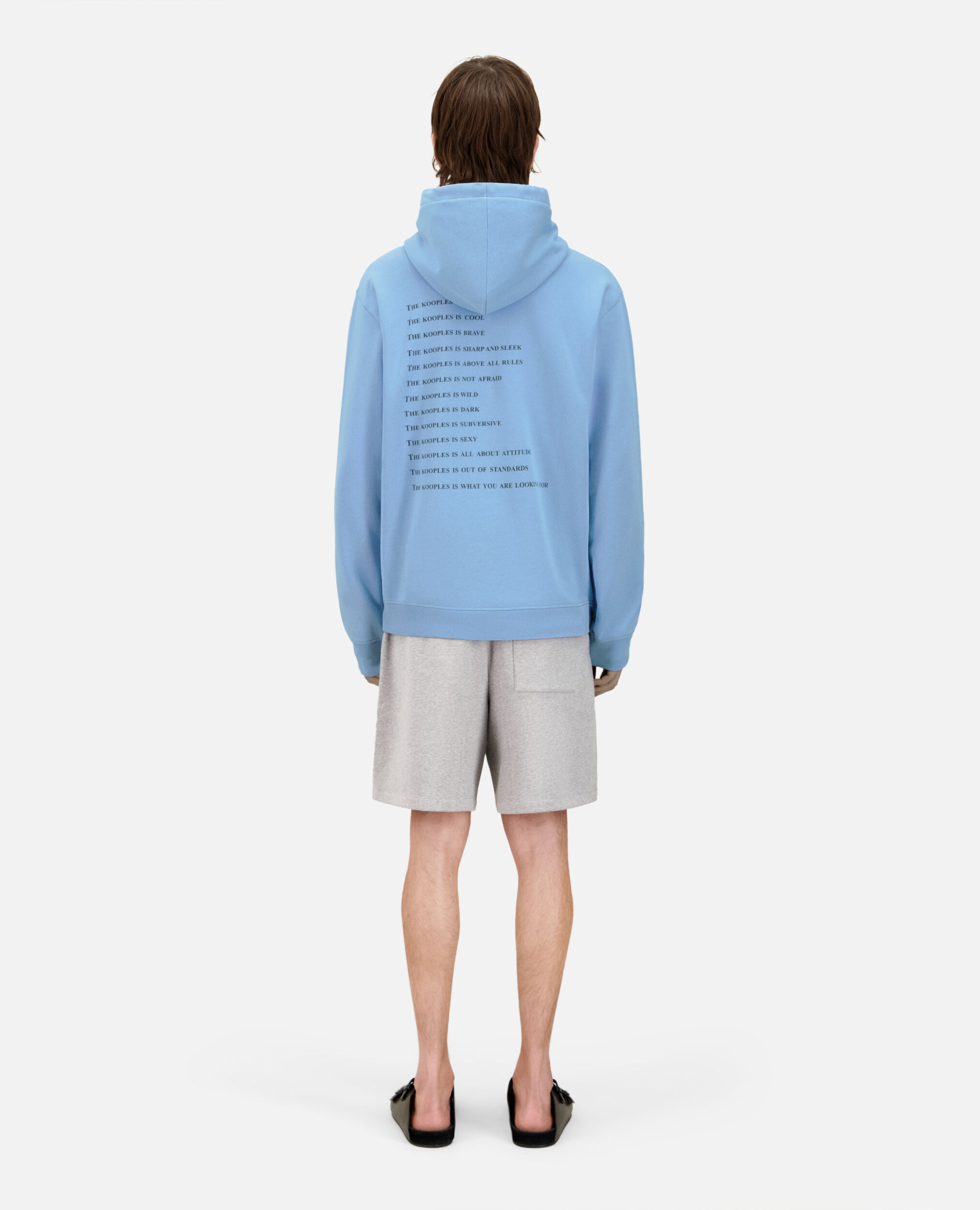 Sudadera capucha What is azul, STEEL BLUE, hi-res image number null