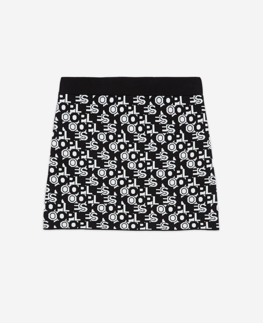 jupe courte logo the kooples
