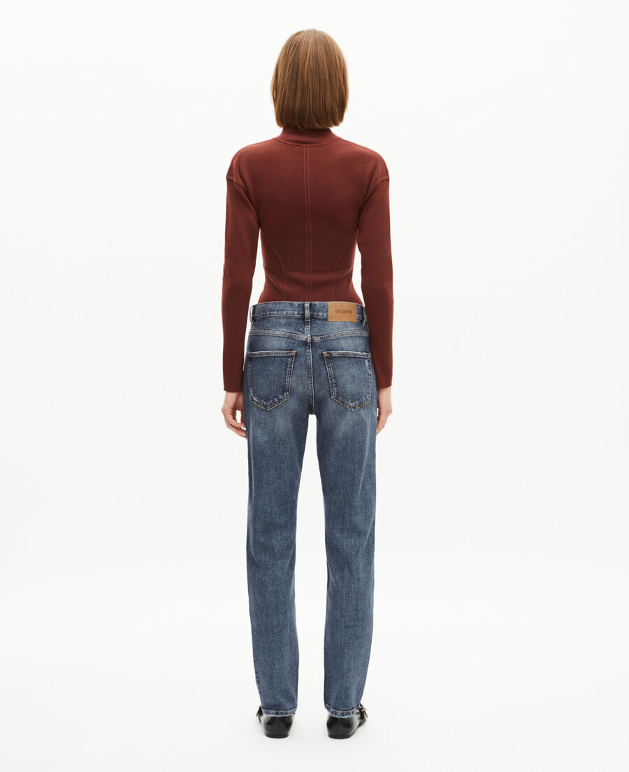 The Kooples FEMME BABY BLUE jean slim bleu clair