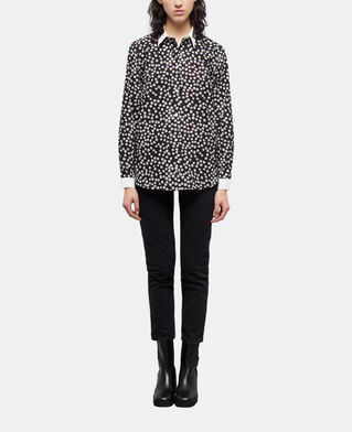 The Kooples WOMEN BLACK WHITE printed shirt