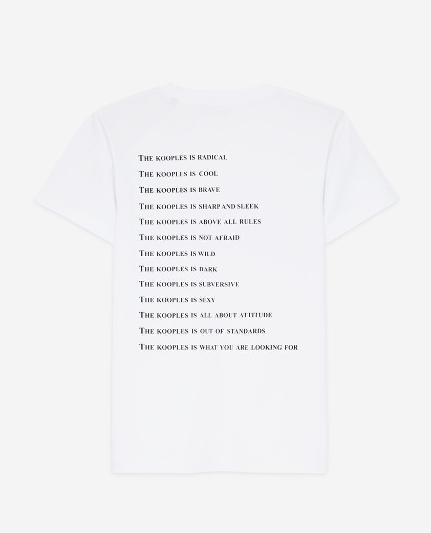 The Kooples MUJER WHITE camiseta what is blanca para mujer