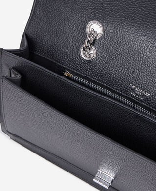 The Kooples F BLACK emily long bag in black leather