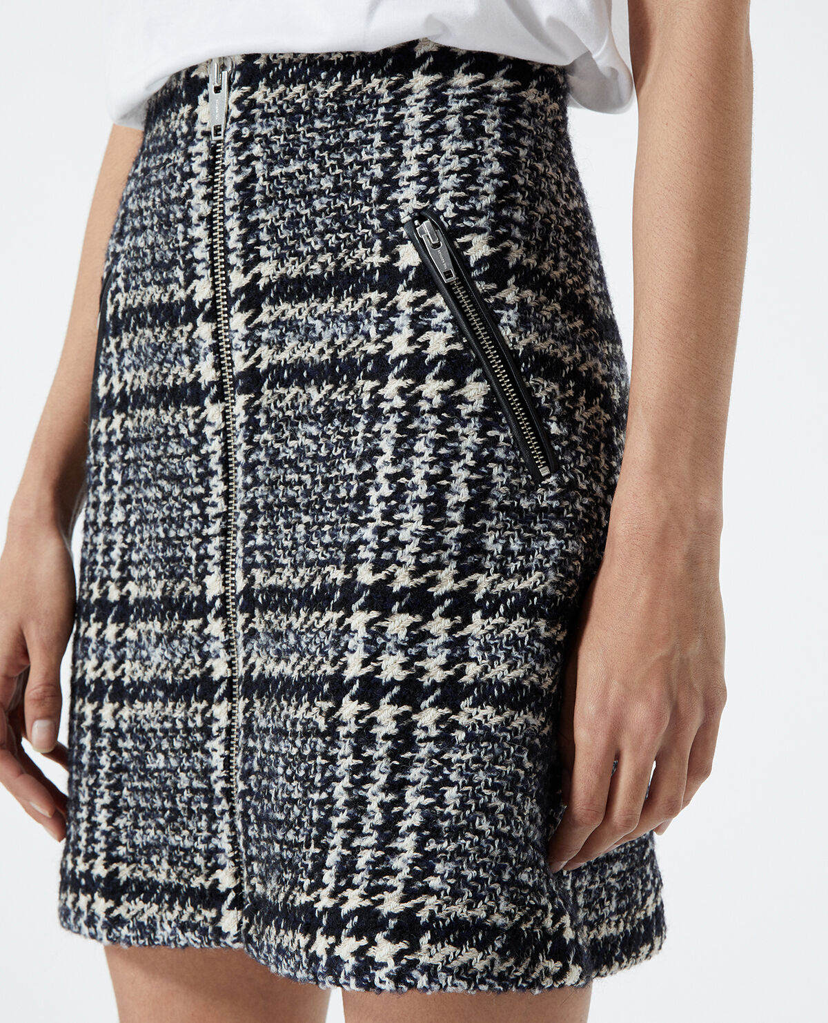 Jupe courte sale tweed