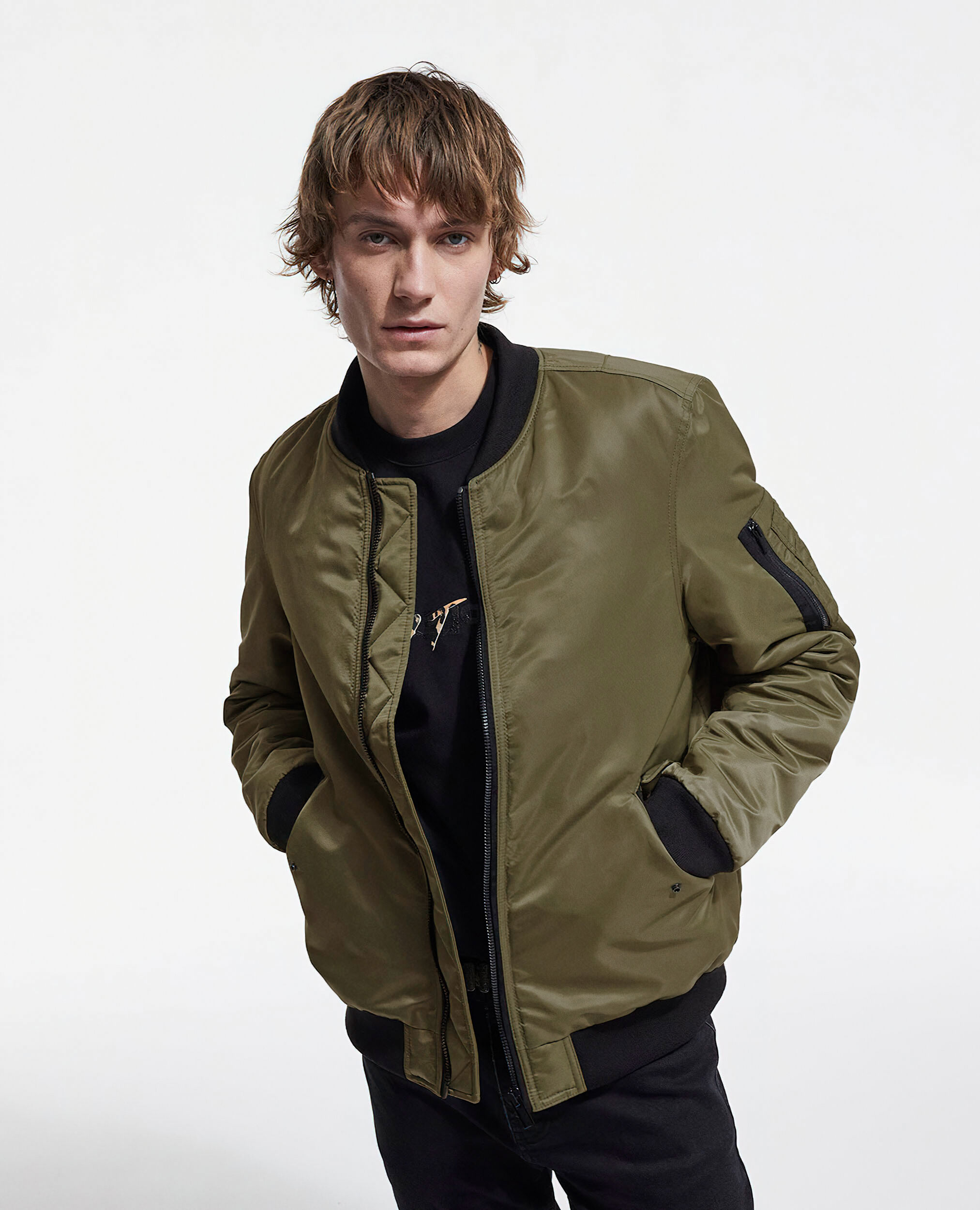 Mens khaki jacket discount