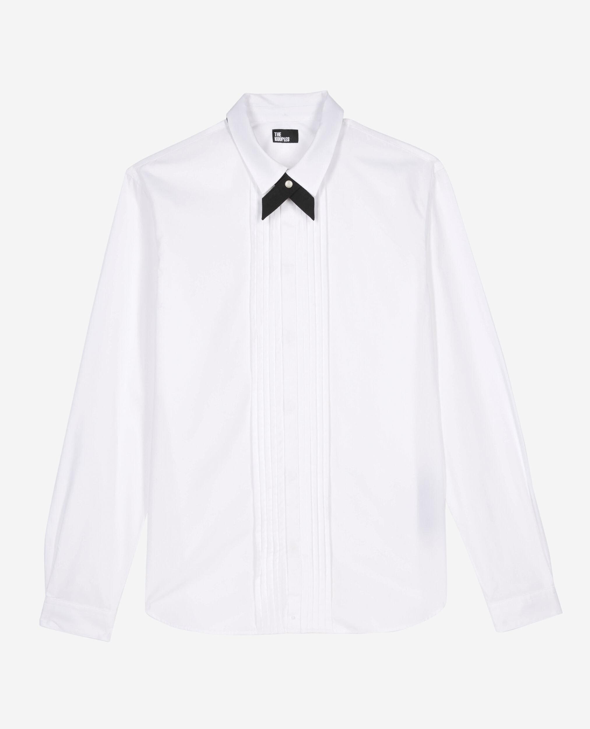 Camisa formal blanca, WHITE, hi-res image number null