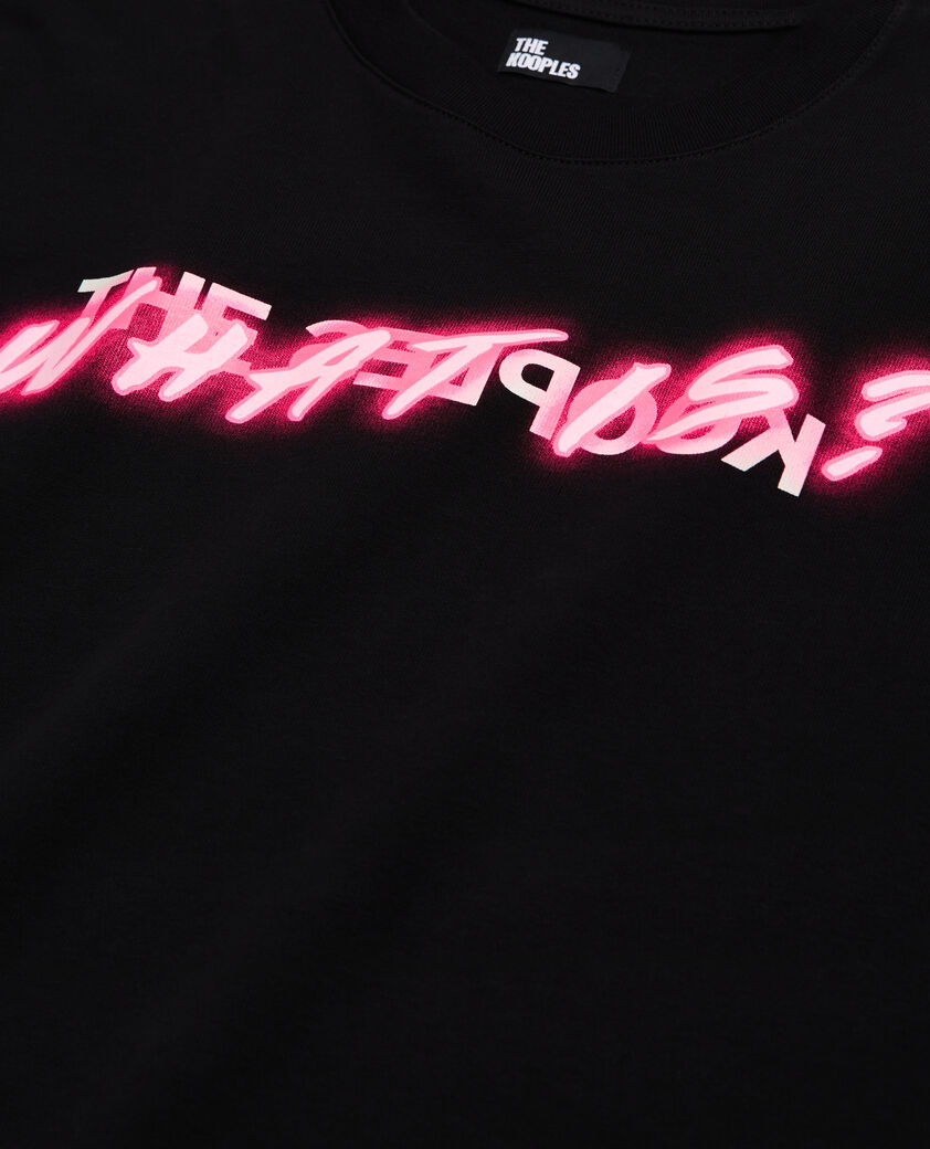 The Kooples HOMME BLACK t-shirt what is noir