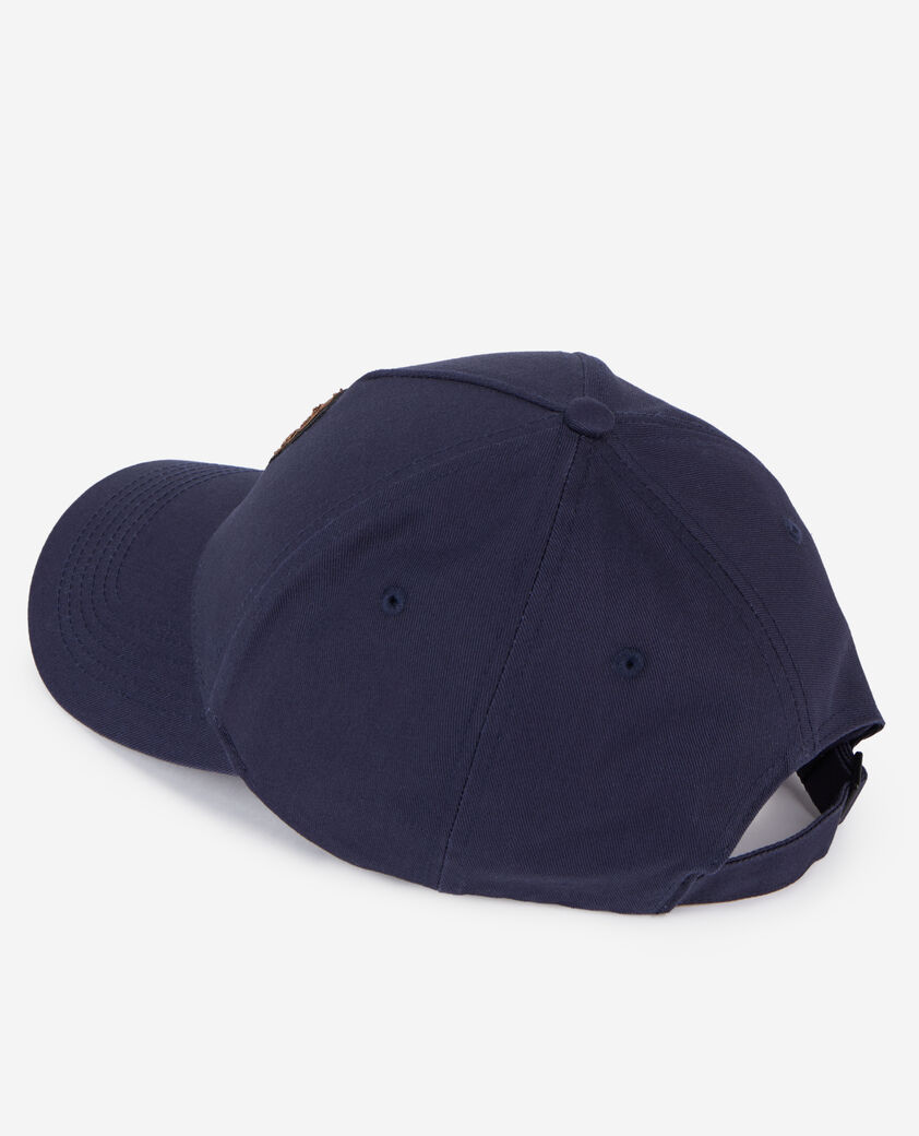 The Kooples MIXTE NAVY casquette bleu marine avec patch blason 