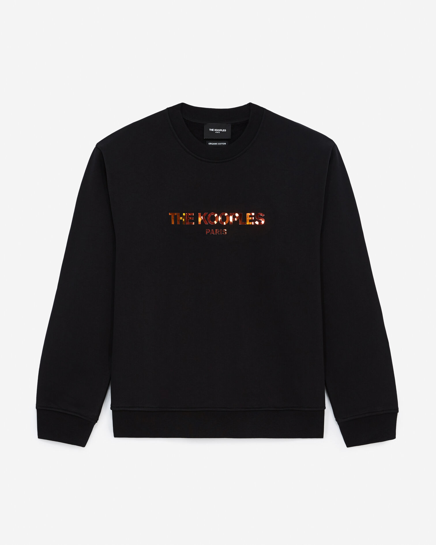 Schwarzes Sweatshirt mit Logo, BLACK, hi-res image number null