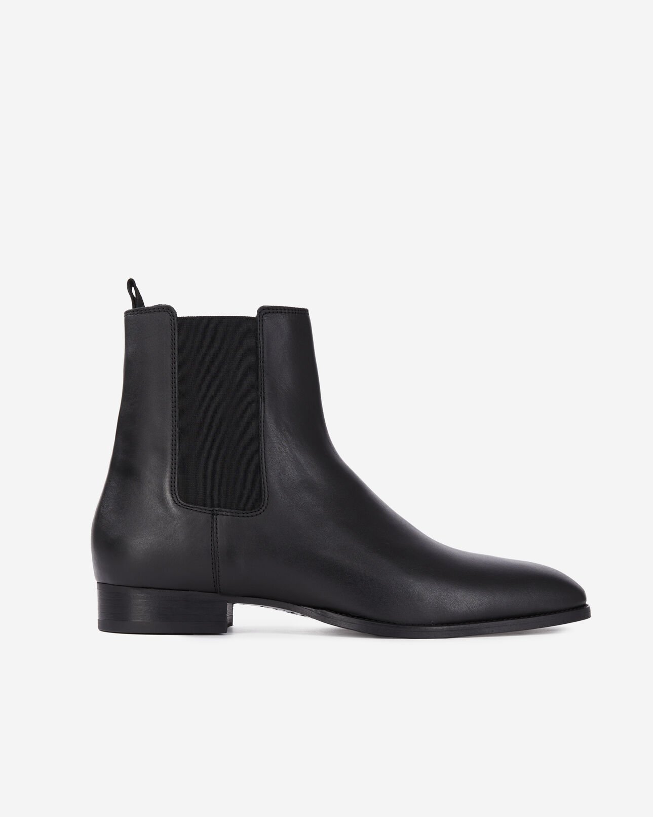 The Kooples HOMBRE BLACK botas chelsea de piel negra