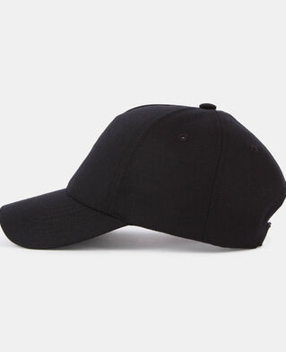 The Kooples FEMME BLACK casquette en flanelle noire