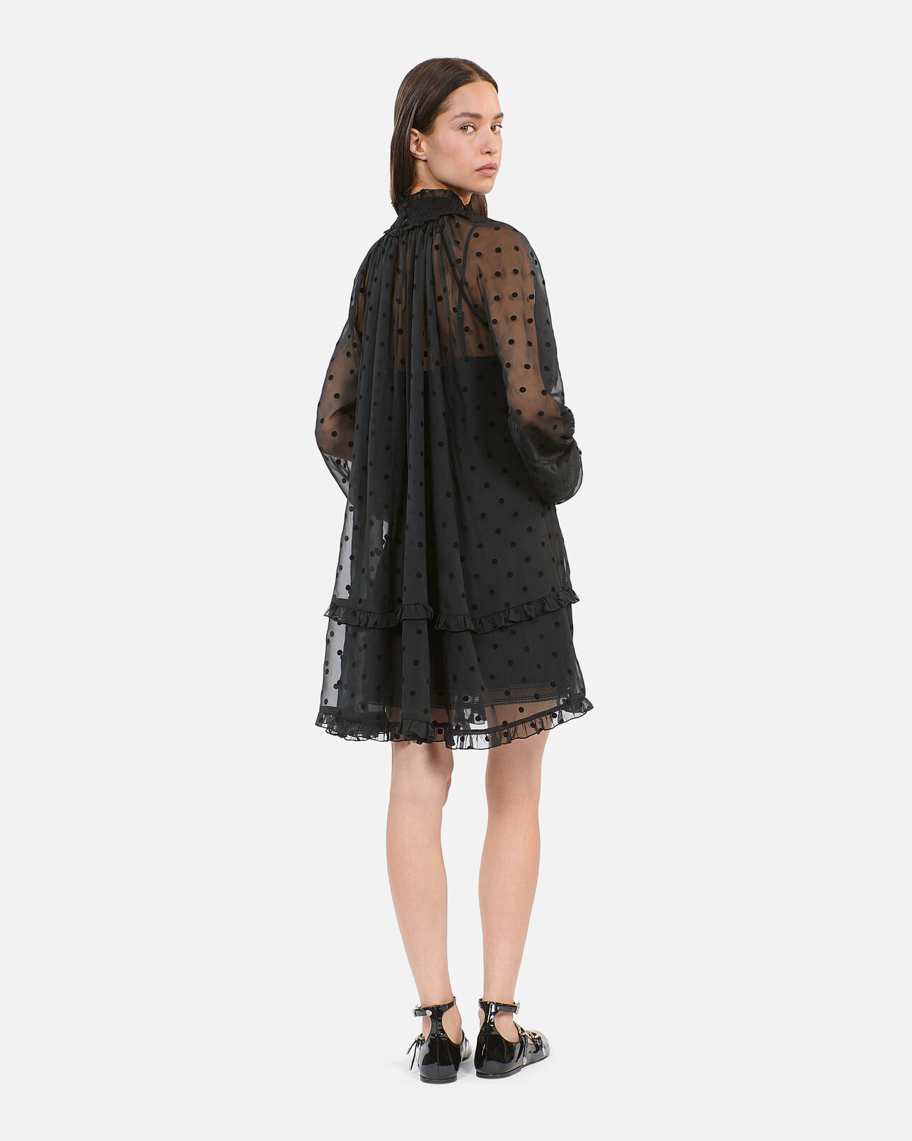 The Kooples WOMEN BLACK short black dress
