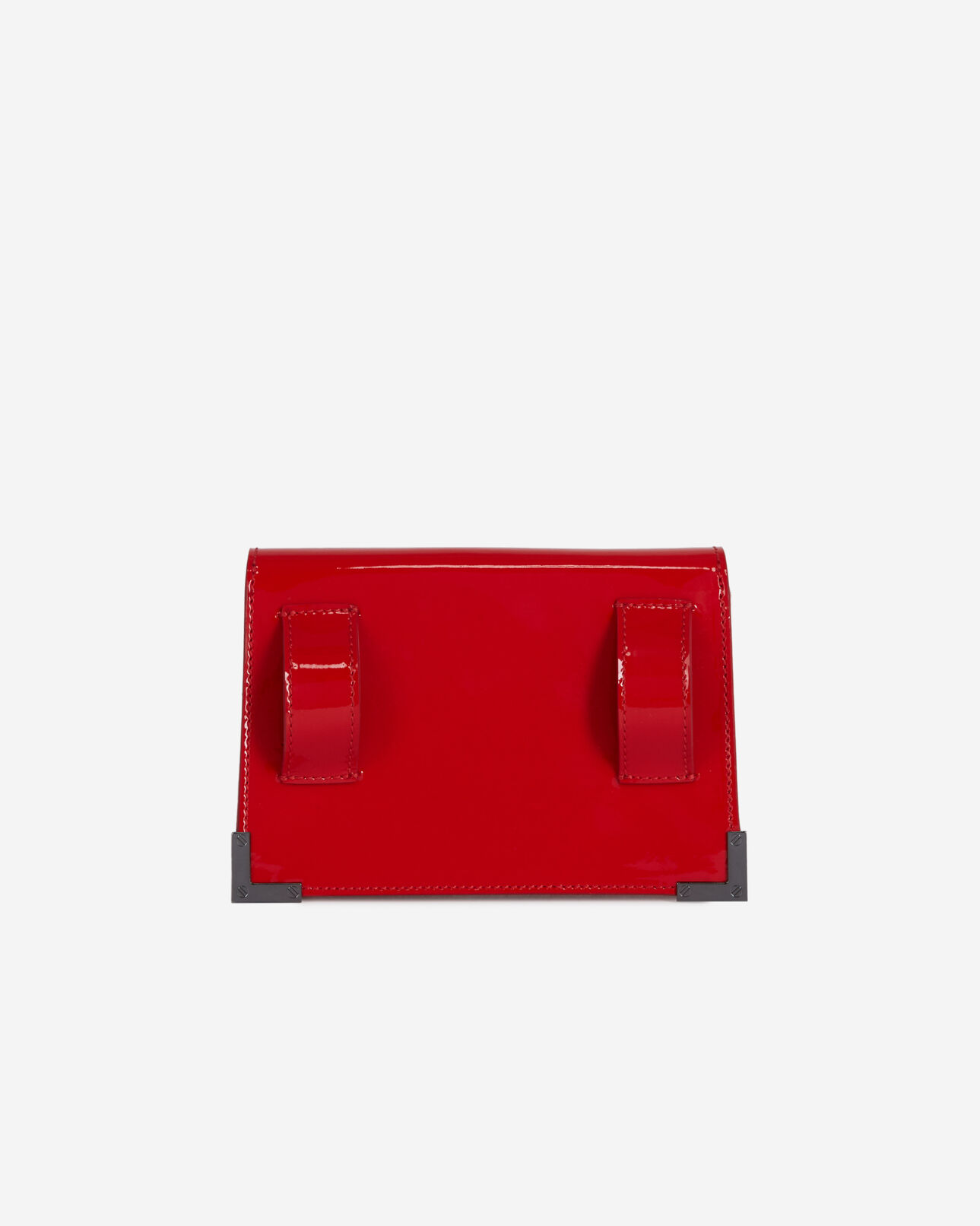 The Kooples WOMEN RED emily belt in red leather