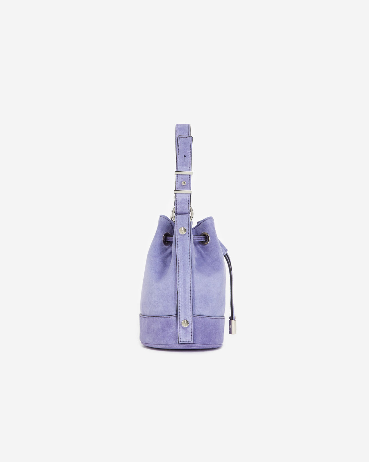 The Kooples FEMME VIOLET sac small tina en cuir lilas