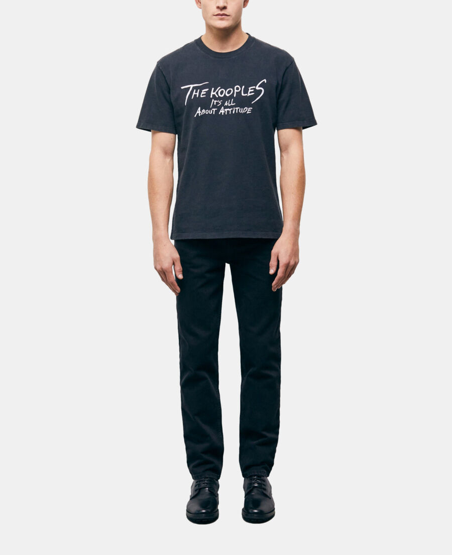 the kooples black logo t-shirt