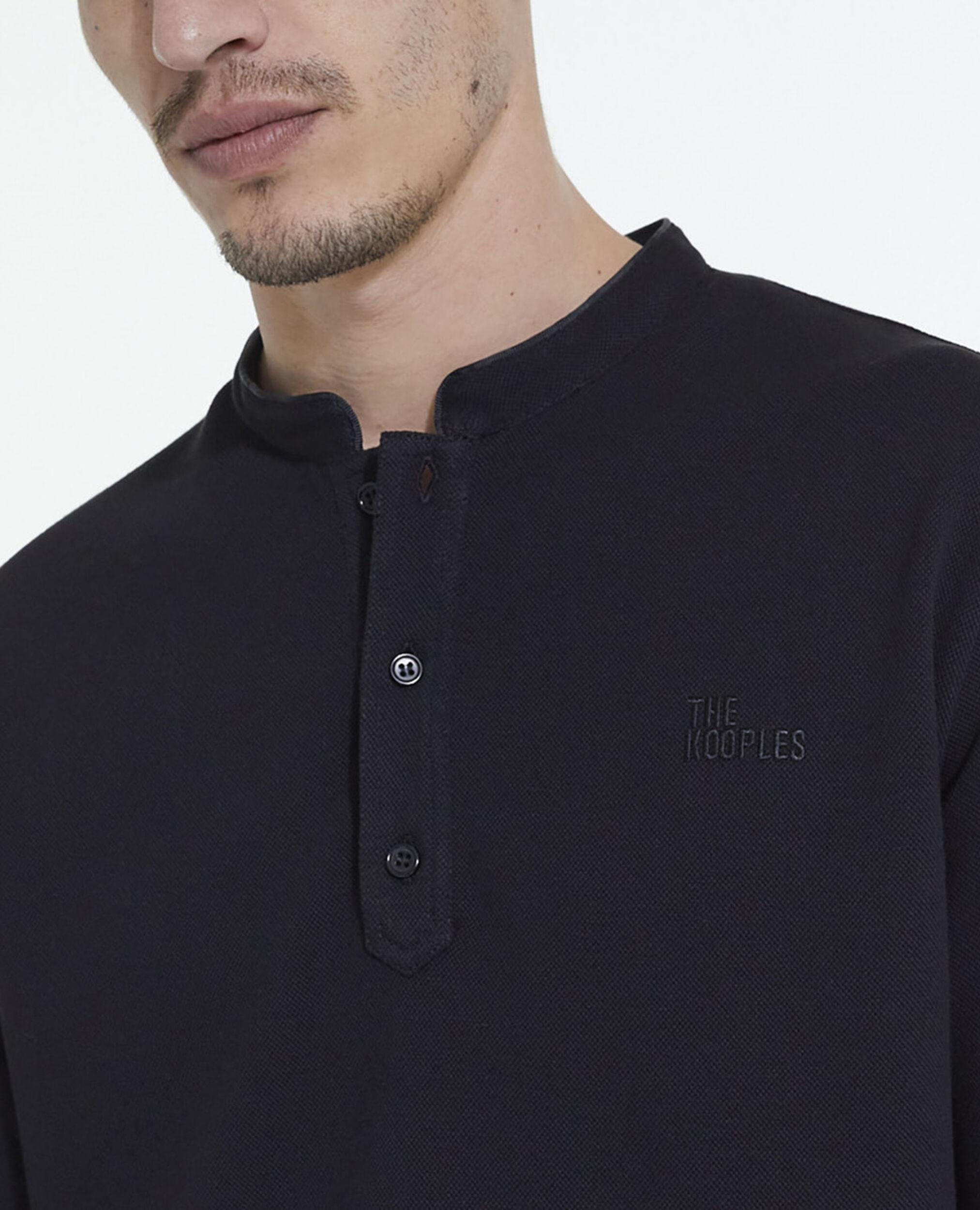 The Kooples black logo polo, BLACK, hi-res image number null