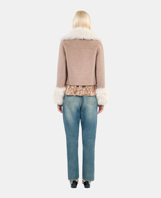 The Kooples WOMEN BEIGE LINEN beige jacket