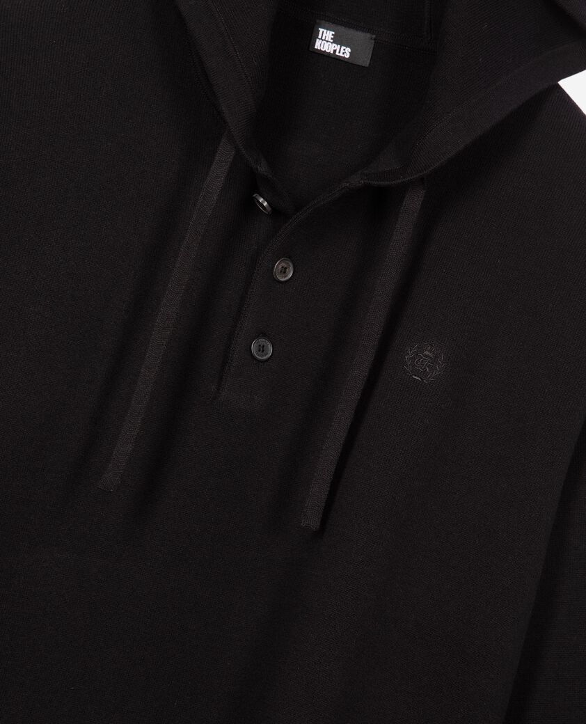 The Kooples H BLACK black hoodie