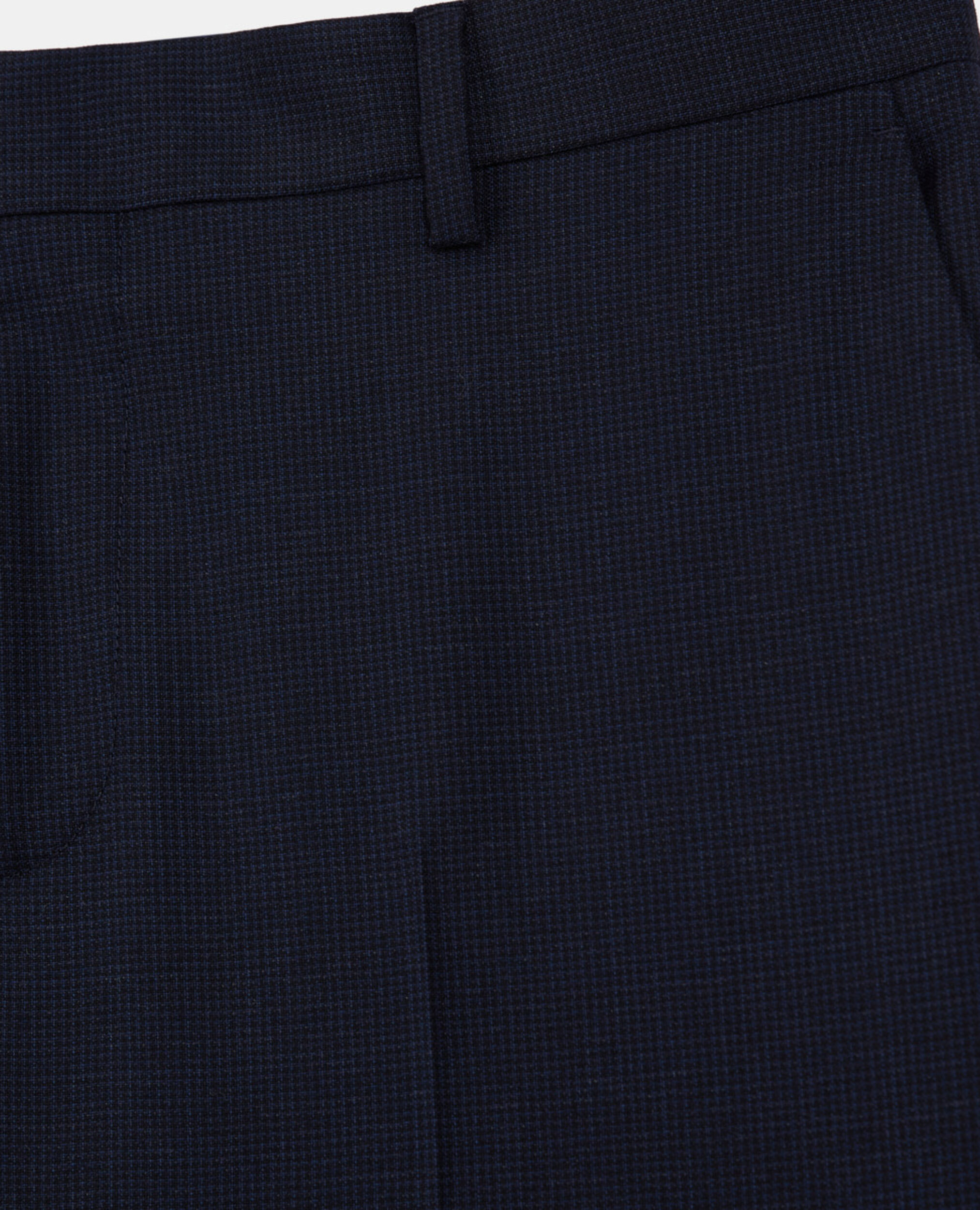 Marineblaue Anzughose aus Wolle, NAVY, hi-res image number null
