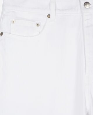 The Kooples HOMME WHITE jean droit blanc