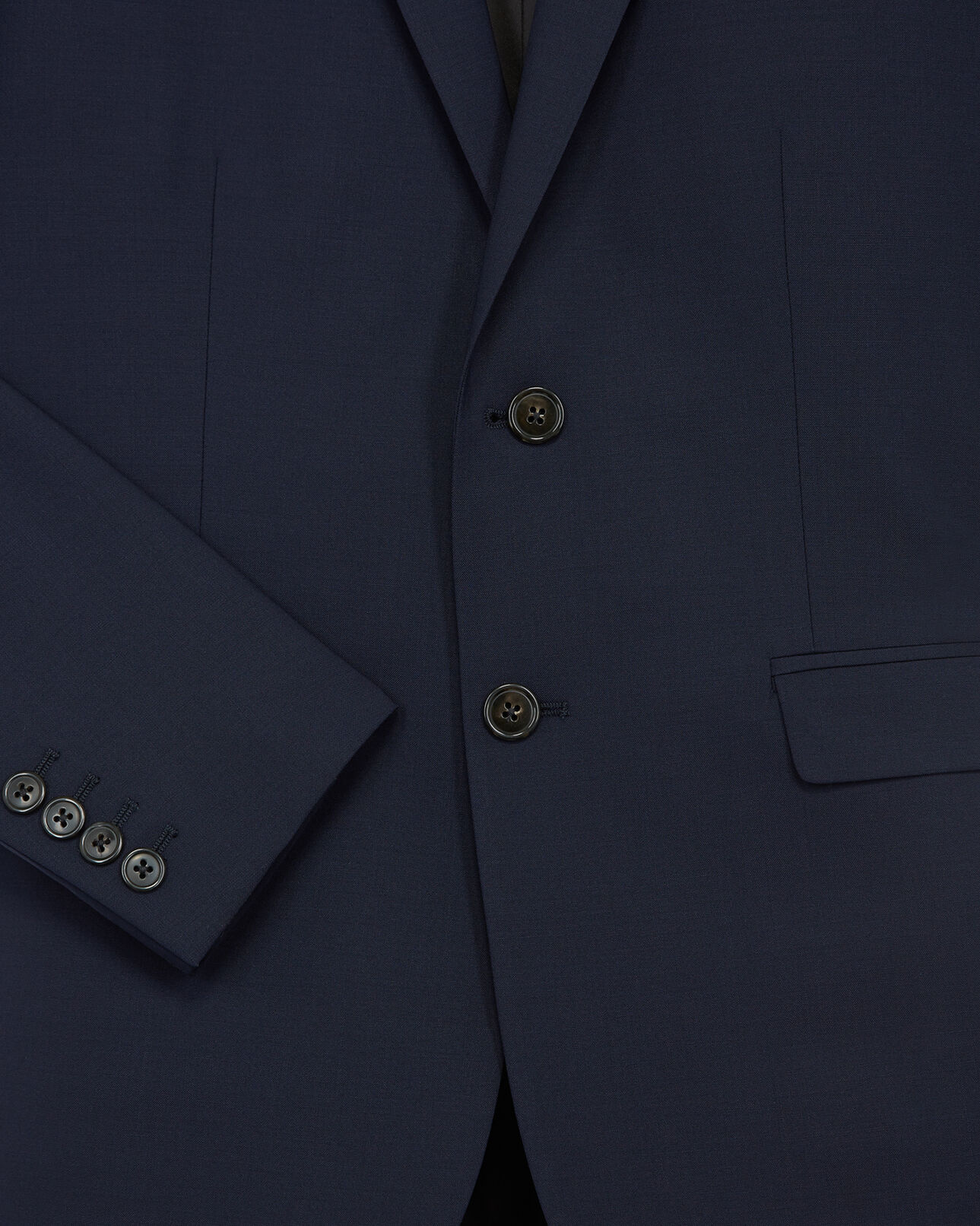 The Kooples MEN NAVY navy blue stretch wool suit jacket 