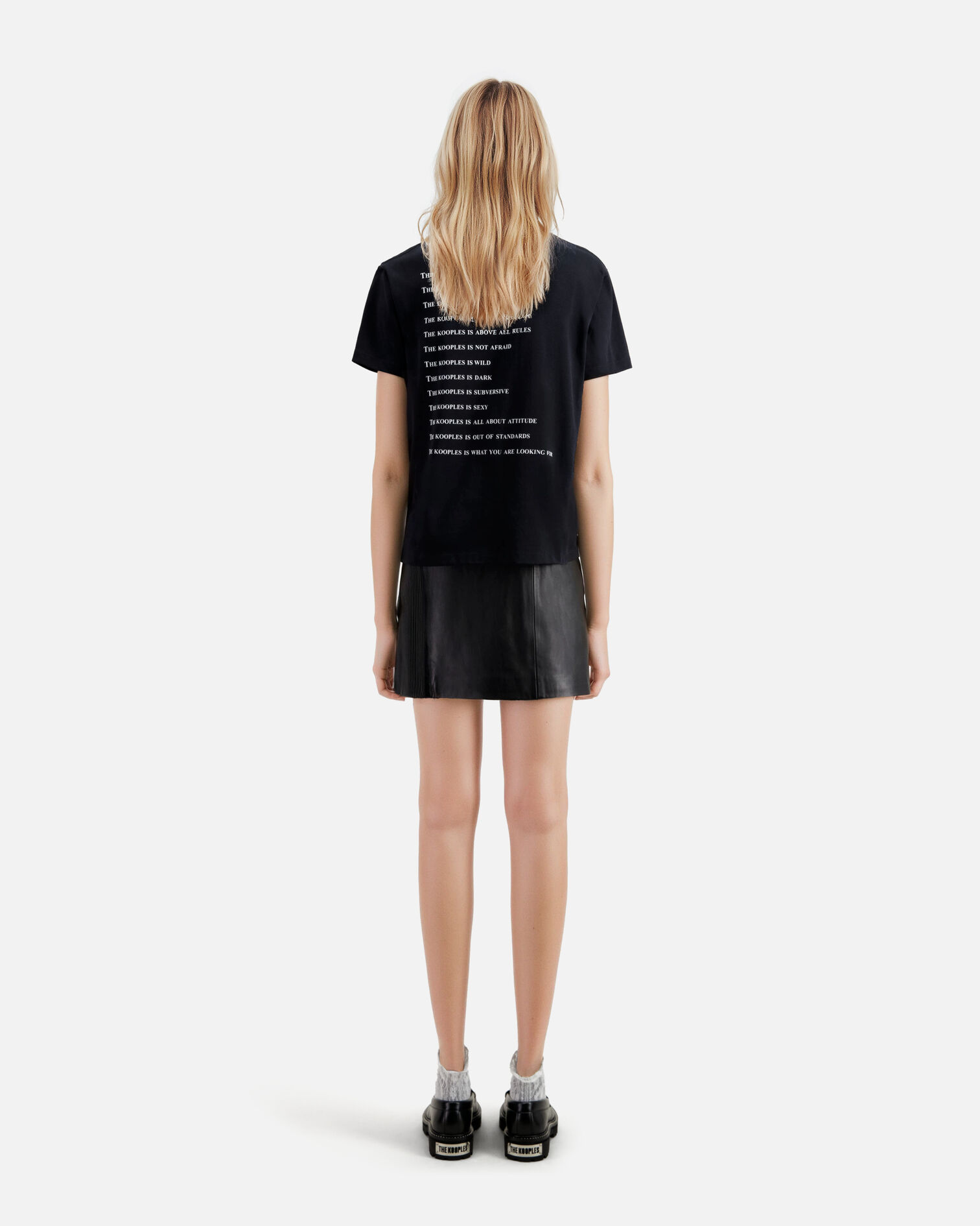 What is noir T-shirt, BLACK, hi-res image number null