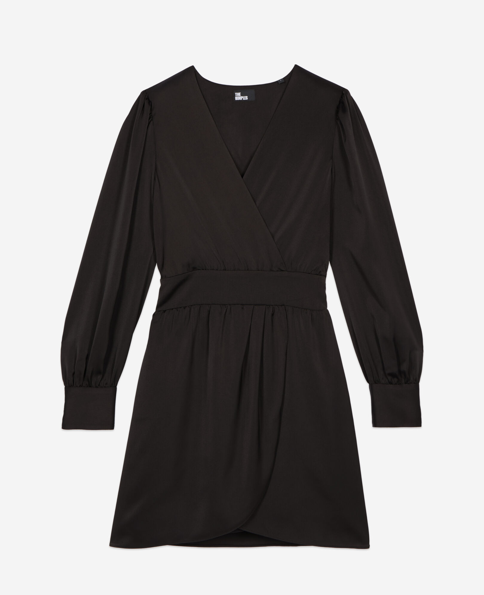The Kooples WOMEN BLACK short black dress
