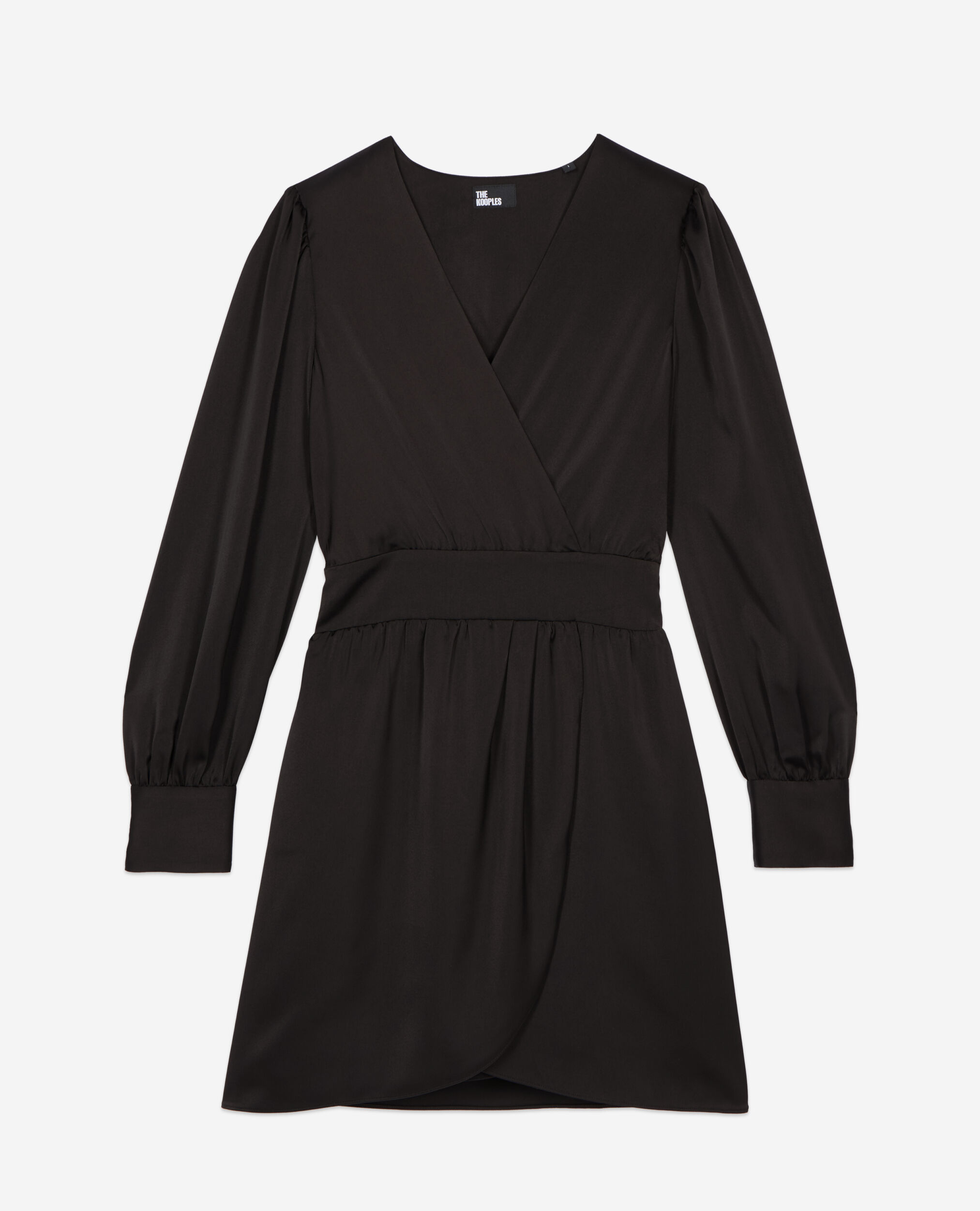 Short black dress, BLACK, hi-res image number null