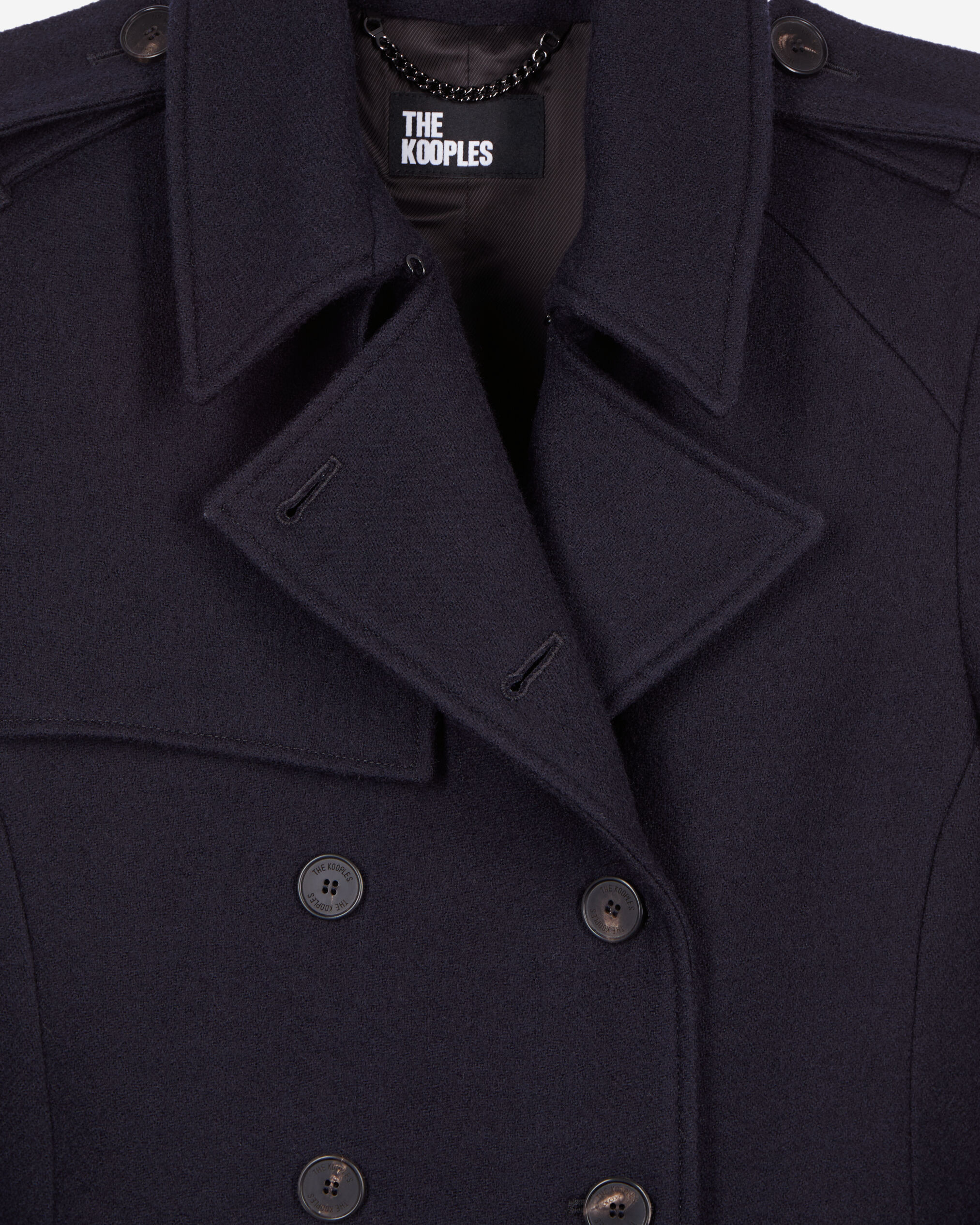 Kooples trench coat top
