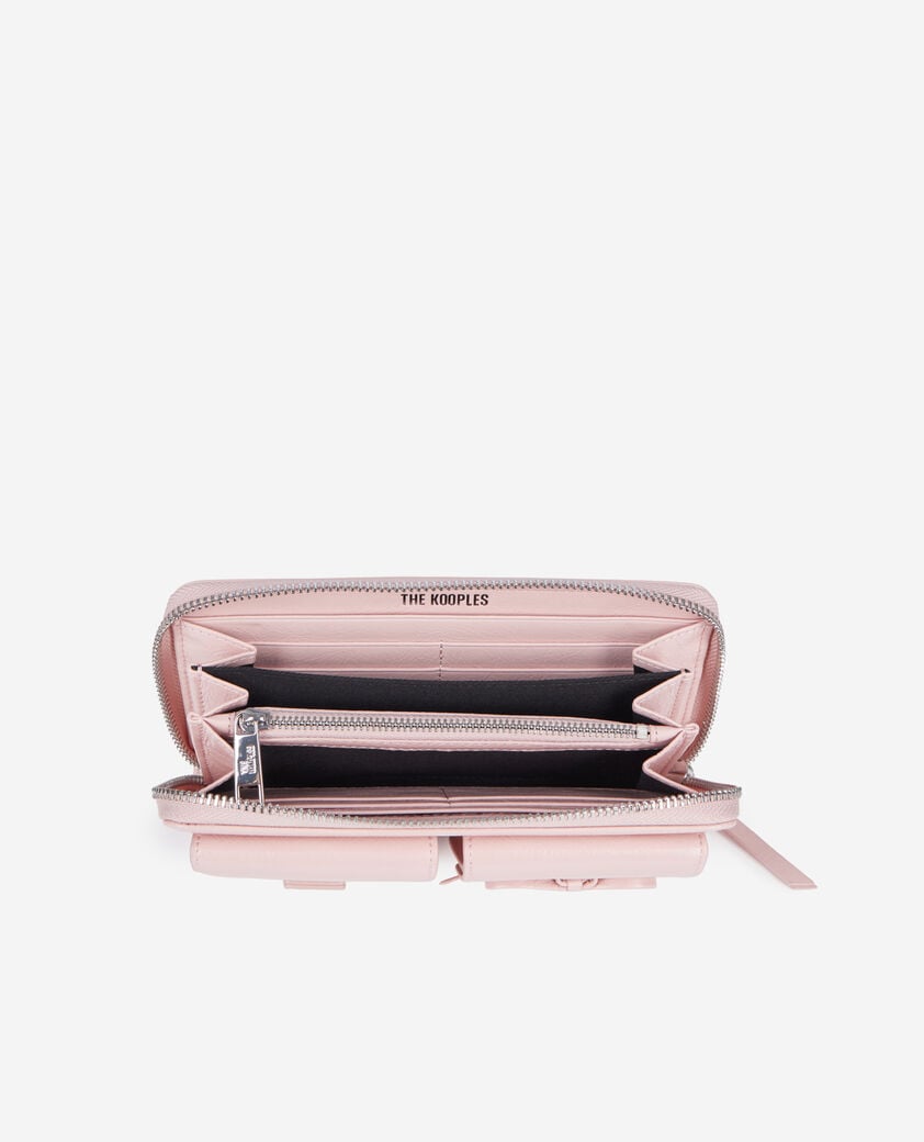 The Kooples MUJER PINK cartera de piel rosa amelia